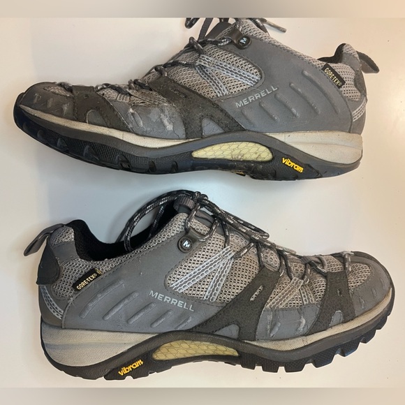 Merrell Siren Sport Goretex XCR Gray Women's Hiking Cross Training Outdoor Shoes - Picture 15 of 16